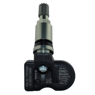 Uniwersalny czujnik TPMS One-Sensor z zaworem tytan